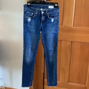Rag and Bone jeans size 26 skinny EUC